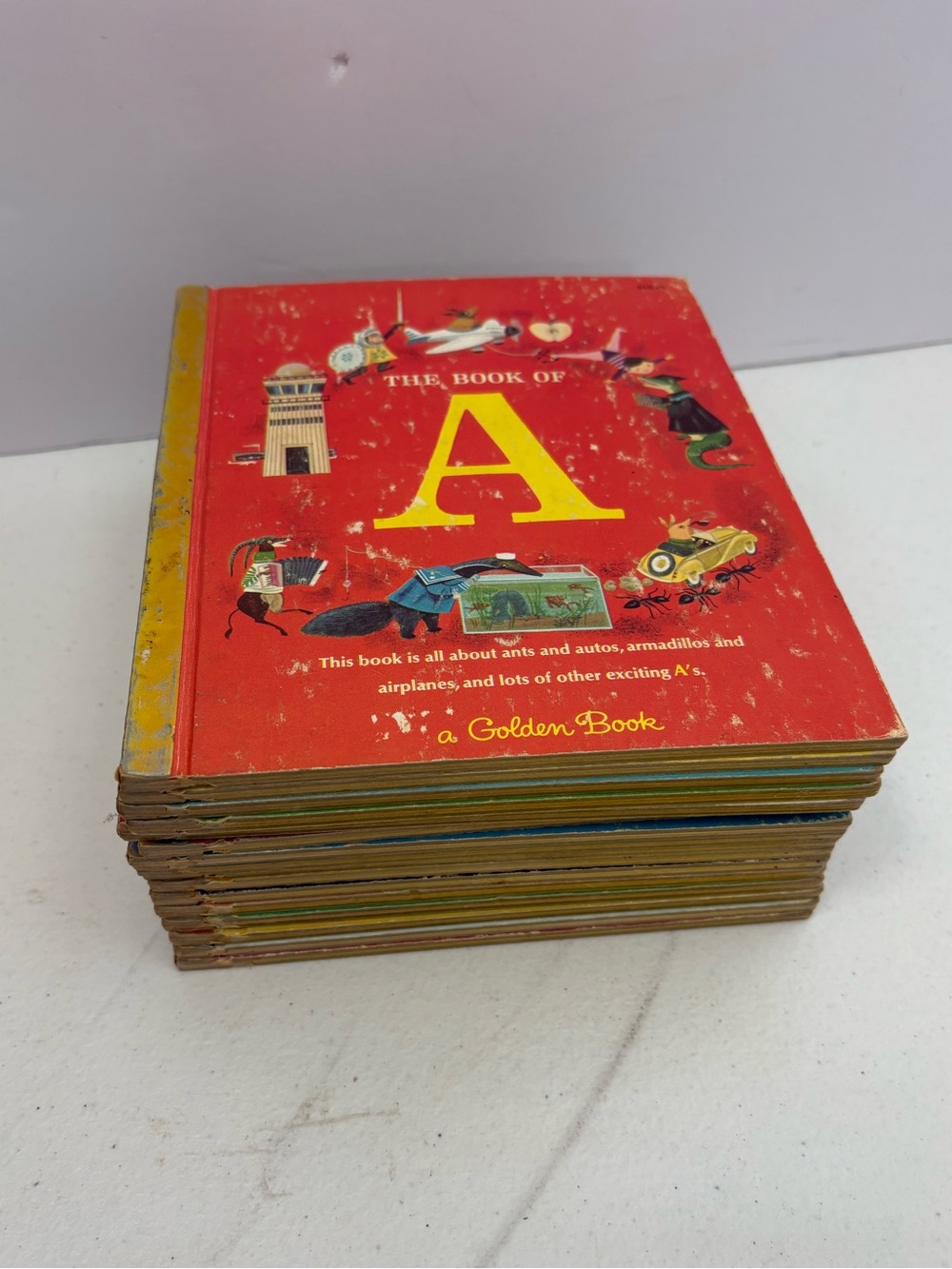 Vintage 1965 Golden Books My First Golden Learning Library Alphabet ALL 16 BOOKS